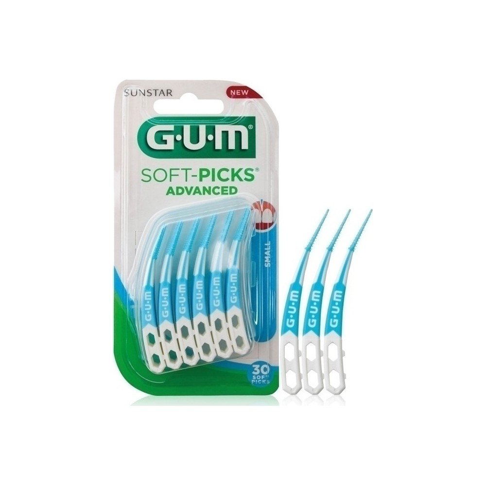 Gum 649 Soft Picks Advanced Small Μεσοδόντια Βουρτσάκια, 30τμχ