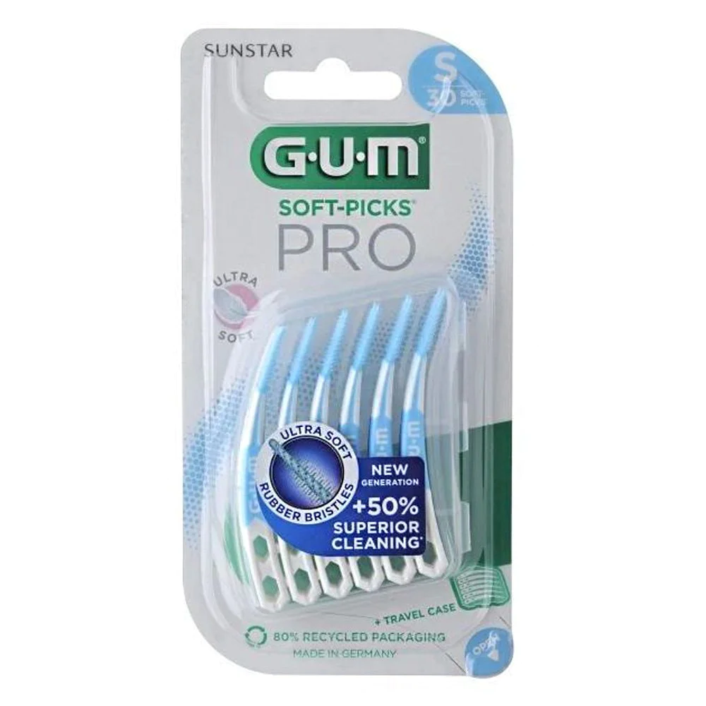 Gum Soft-Picks Pro Μεσοδόντια Βουρτσάκια Μαλακά (S), 30τμχ Gum Soft-Picks Pro Μεσοδόντια Βουρτσάκια Μαλακά (S), 30τμχ