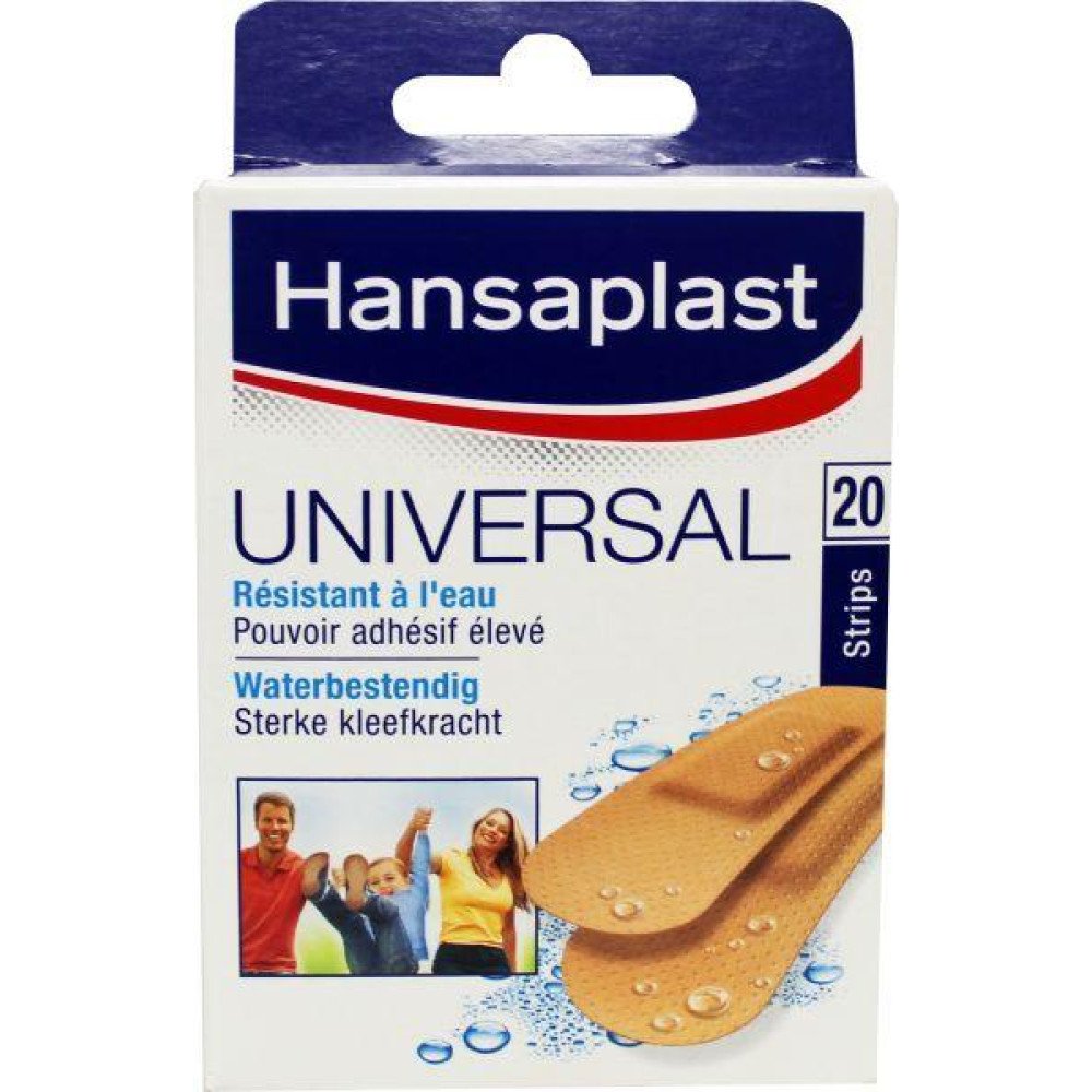 Hansaplast Universal Αυτοκόλλητα Επιθέματα 72x19cm, 20τμχ