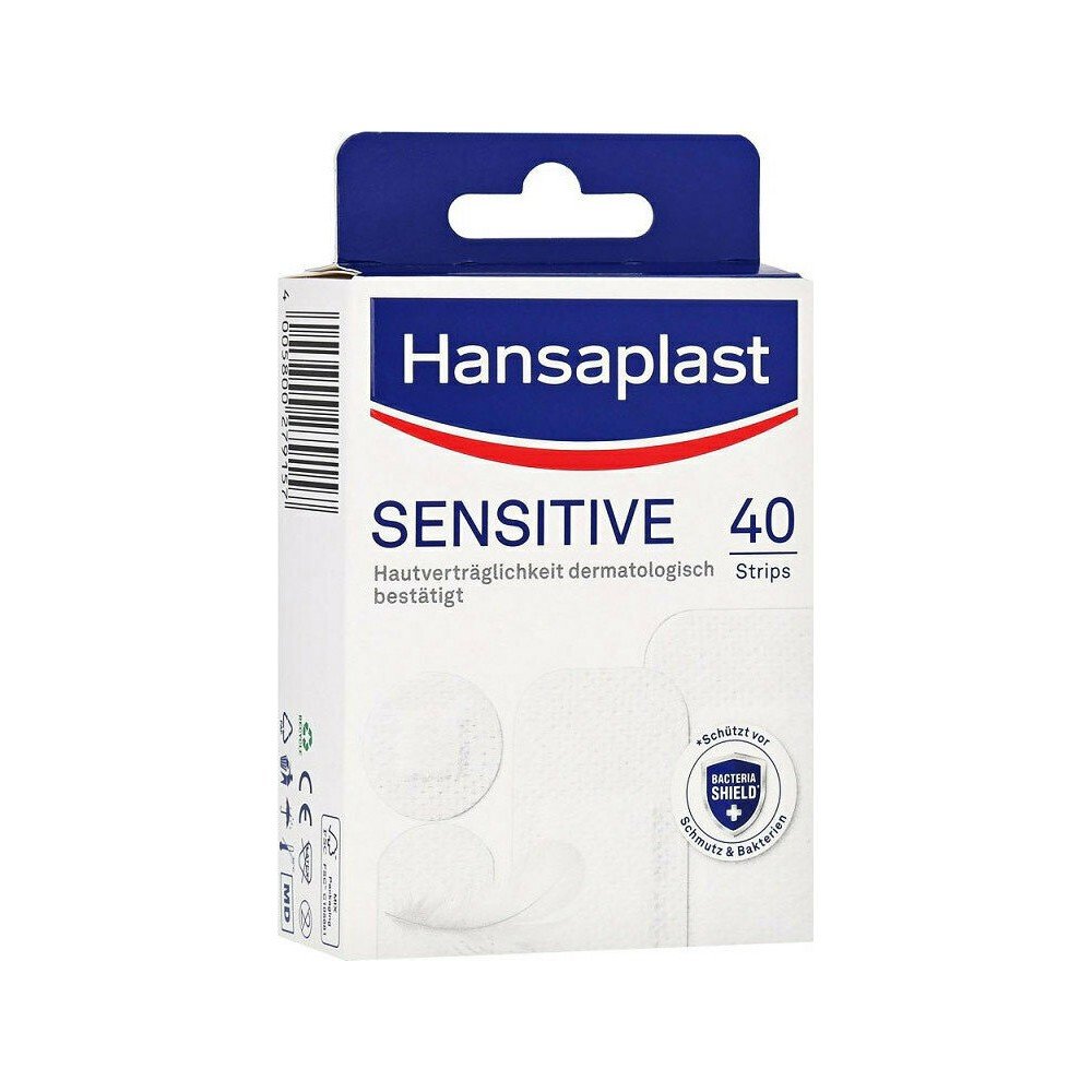 Hansaplast Αυτοκόλλητα Επιθέματα Sensitive, 40τμχ