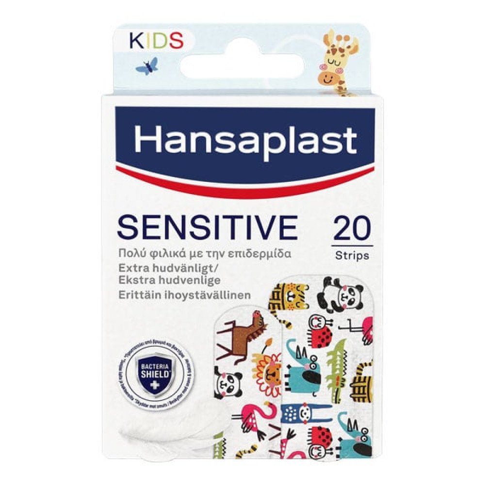 Hansaplast Αυτοκόλλητα Επιθέματα Animals για Παιδιά, 20τμχ