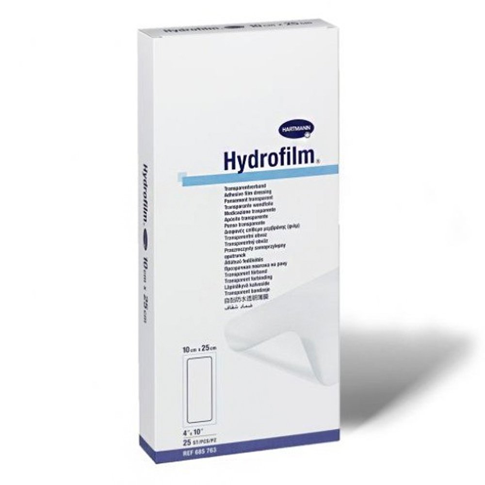 Hartmann Hydrofilm Αυτοκόλλητο Επίθεμα 10x25cm, 25τμχ