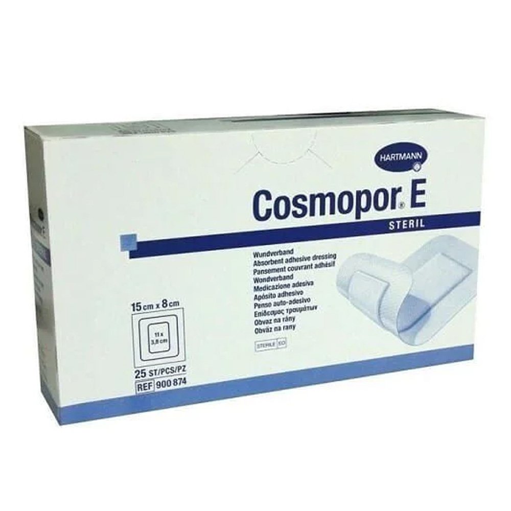 Hartmann - Cosmopor E Αυτοκόλλητη Αποστειρωμένη Γάζα 15x8cm - 25τμχ