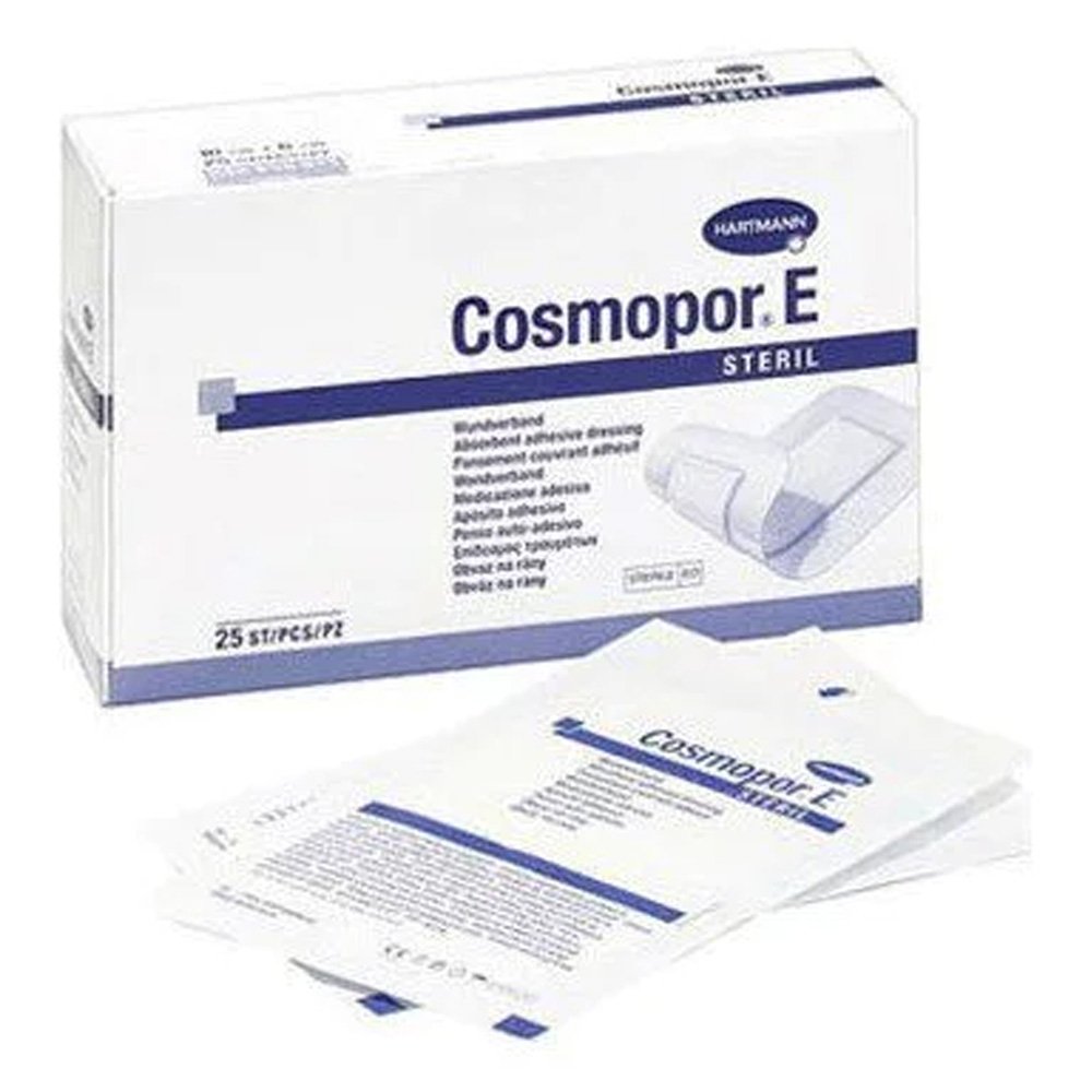 Hartmann Cosmopor E Αυτοκόλλητες Αποστειρωμένες Γάζες 20x10cm, 25τμχ