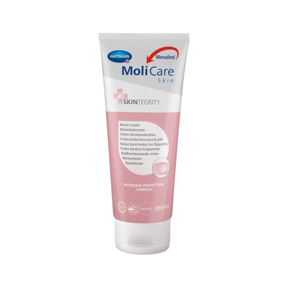 Hartmann Menalind Skin Barrier Cream Διαφανής κρέμα προστασίας του δέρματος, 200ml