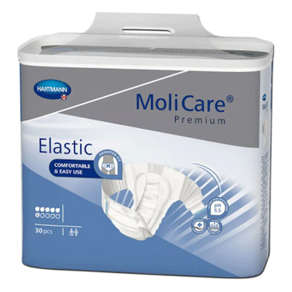 Hartmann Molicare Premium Elastic Πάνες Ακράτειας Ημέρας 6 Drops, 30τμχ Hartmann Molicare Premium Elastic Πάνες Ακράτειας Ημέρας 6 Drops, 30τμχ