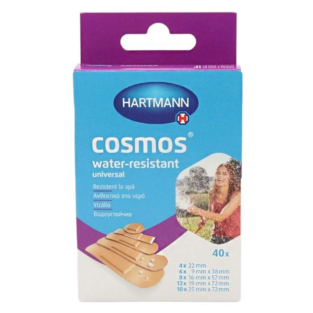 Hartmann Αδιάβροχα Αυτοκόλλητα Επιθέματα Water Resistant, 40τμχ Hartmann Αδιάβροχα Αυτοκόλλητα Επιθέματα Water Resistant, 40τμχ