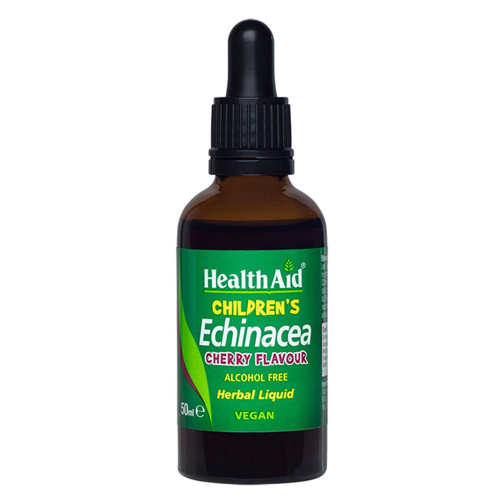 Health Aid Children's Echinacea & Vitamin C Liquid Συμπλήρωμα Διατροφής για Παιδιά με Εχινάκεια & Βιταμίνη C, 50ml