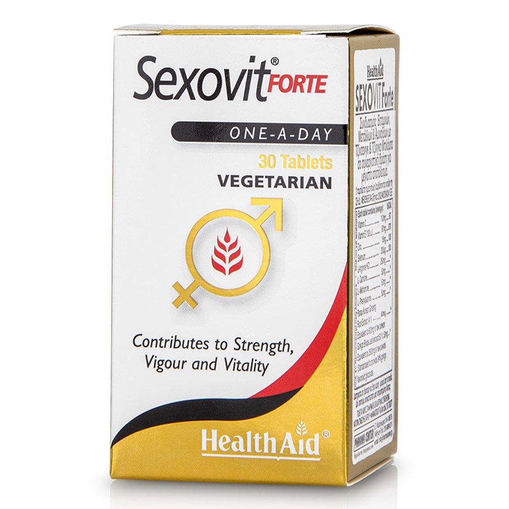 Health Aid Sexovit Forte Unisex Σύνθεση για τη Libido, 30tabs