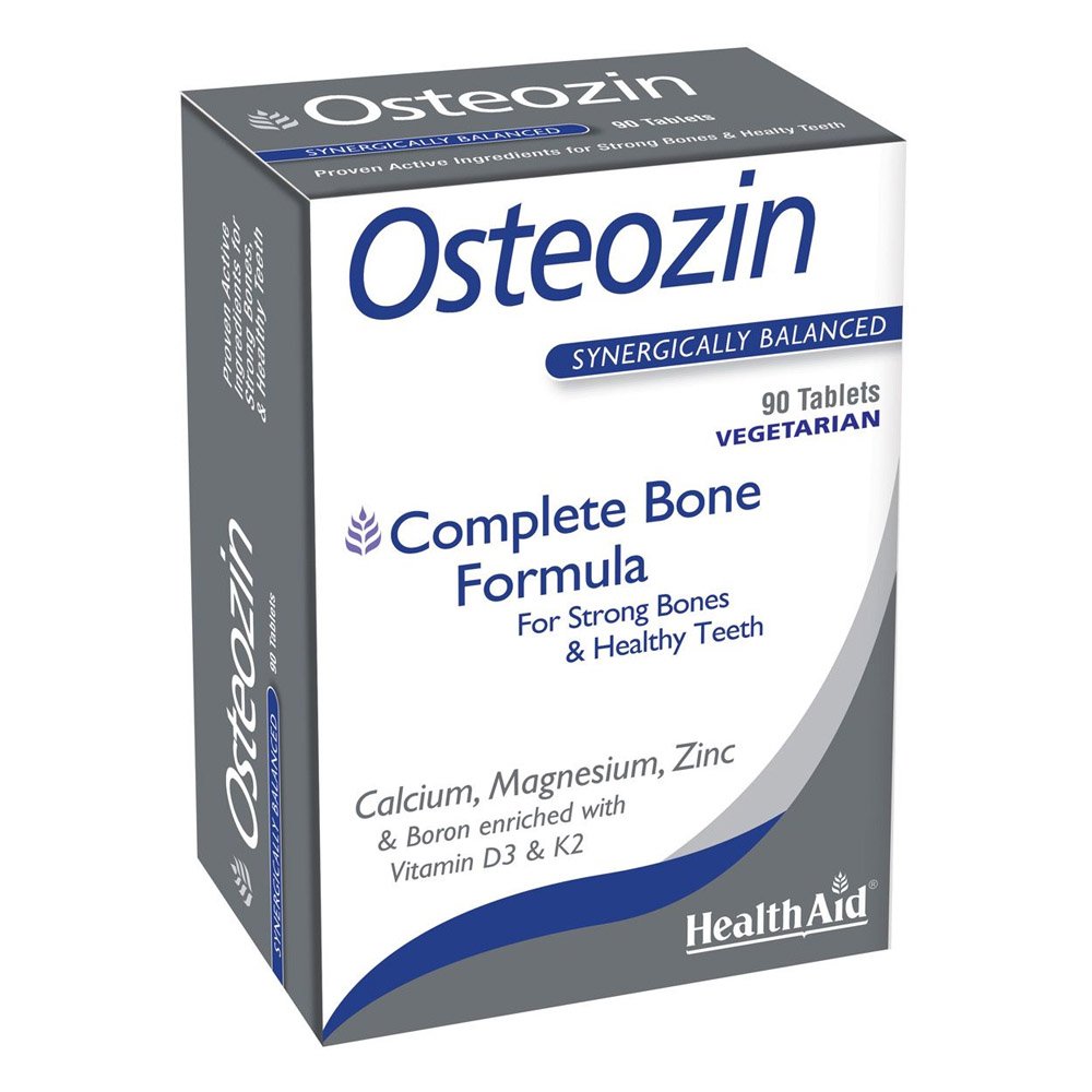 Health Aid Osteozin Complete Bone Formula Φόρμουλα για την Υγεία των Οστών, 90tabs
