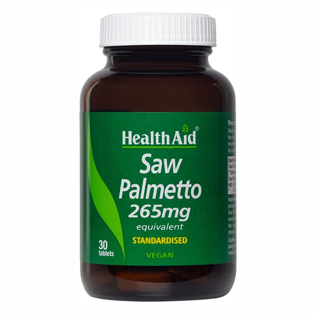 Health Aid Saw Palmetto 265mg Συμπλήρωμα Διατροφής για τον Άνδρα, 30tabs