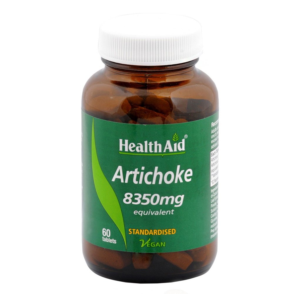 Health Aid Artichoke 8350mg Συμπλήρωμα Διατροφής με Αγκινάρα, 60tabs