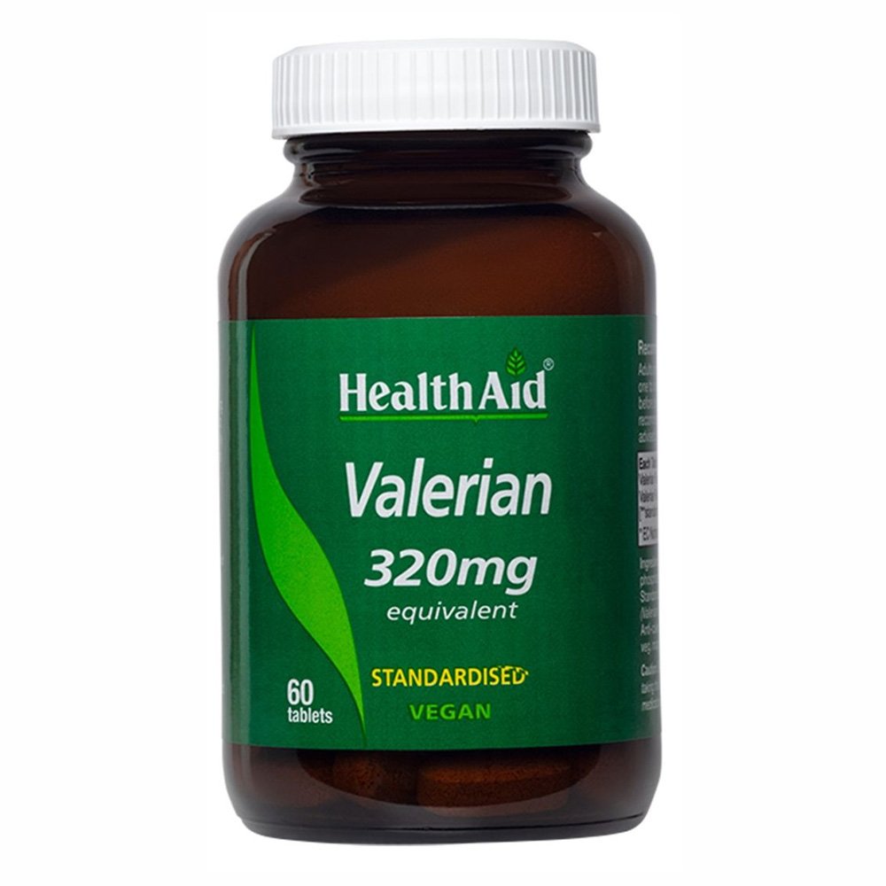 Health Aid Valerian Root Extract Συμπλήρωμα Διατροφής Φυσικό Ηρεμιστικό, 60tabs