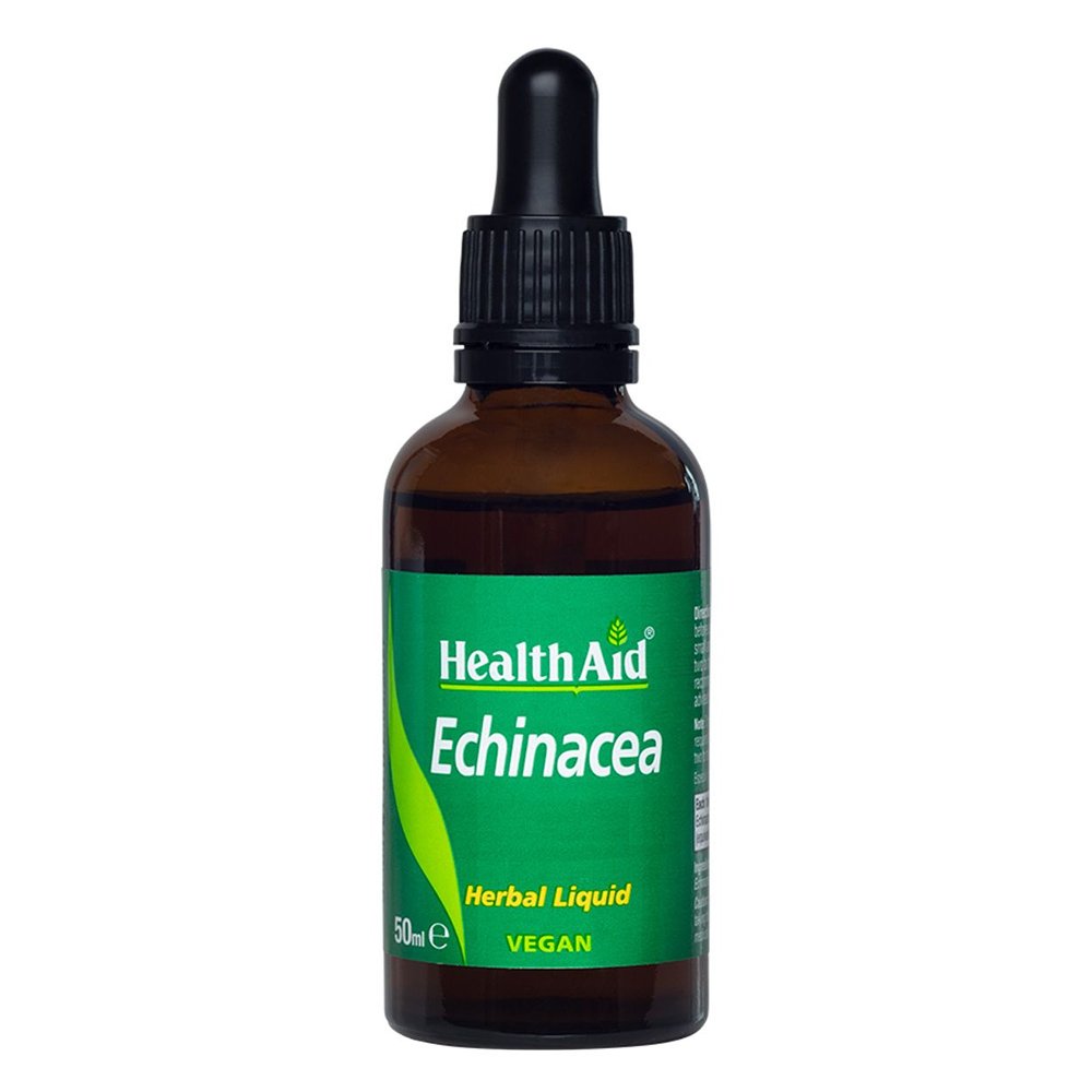 Health Aid Echinacea Liquid Συμπλήρωμα Διατροφής με Εχινάκεια για Τόνωση Ανοσοποιητικού, 50ml