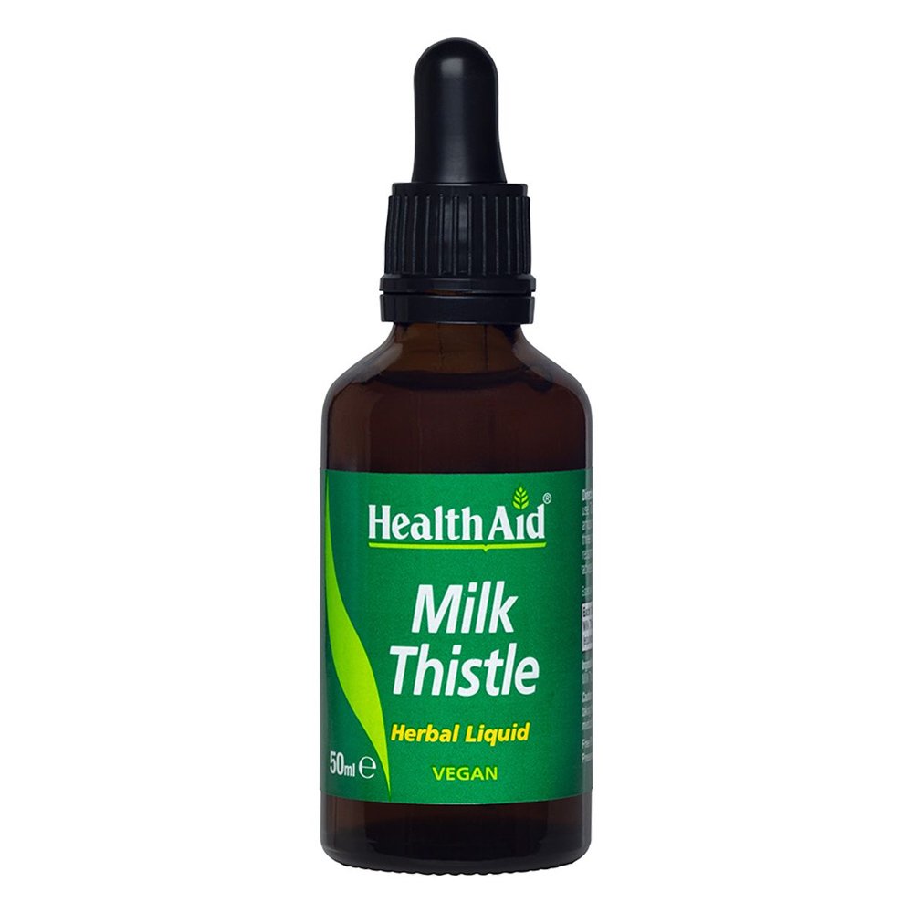 Health Aid Milk Thistle Liquid Συμπλήρωμα Διατροφής Γαϊδουράγκαθο σε Υγρό, 50ml