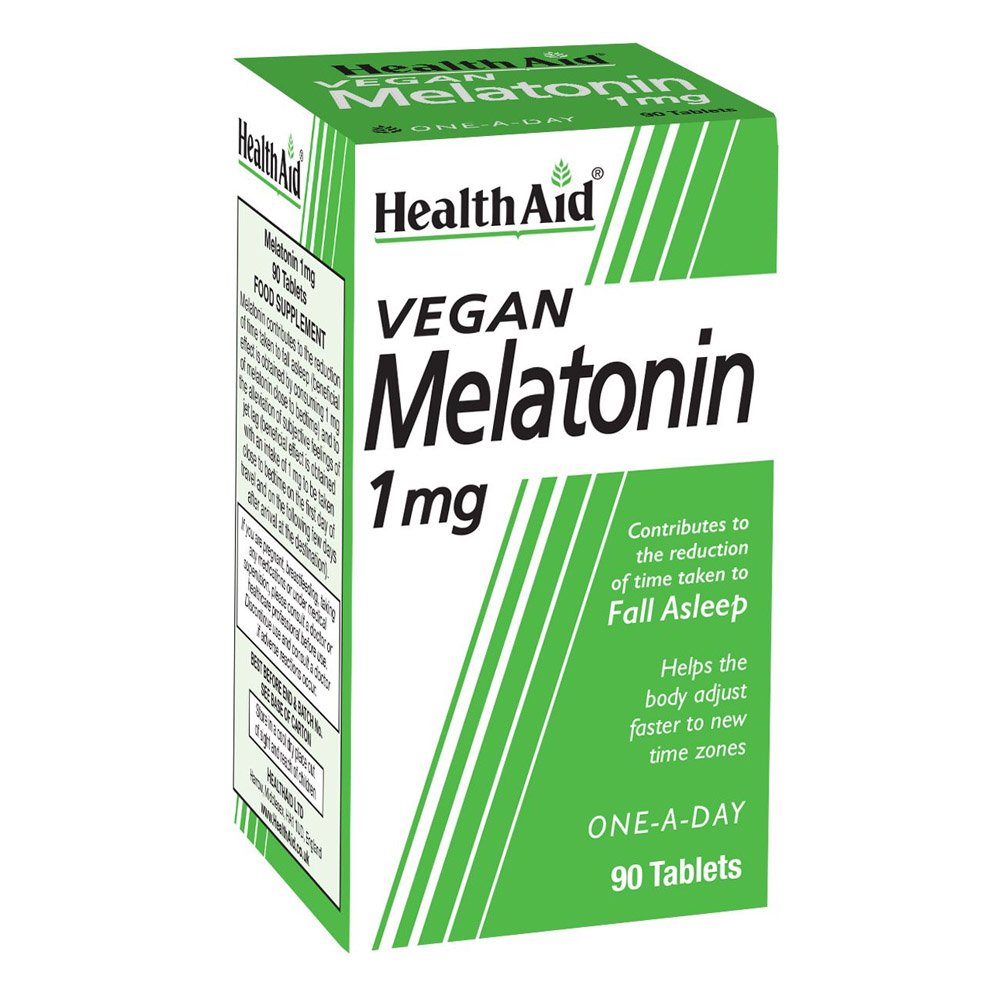 Health Aid Melatonin Μελατονίνη 1mg, 90tabs