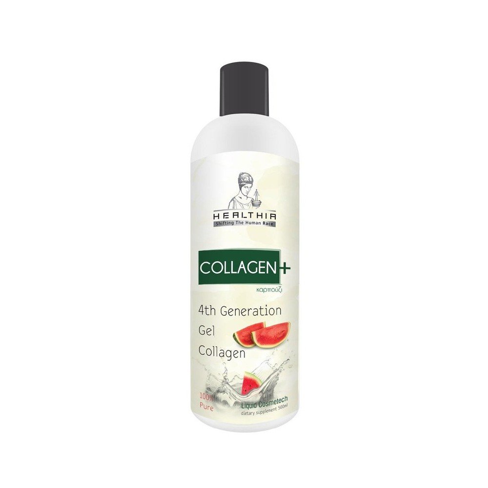 Healthia Collagen Plus Υγρό Πόσιμο Κολλαγόνο με Γεύση Καρπούζι, 500ml Healthia Collagen Plus Υγρό Πόσιμο Κολλαγόνο με Γεύση Καρπούζι, 500ml
