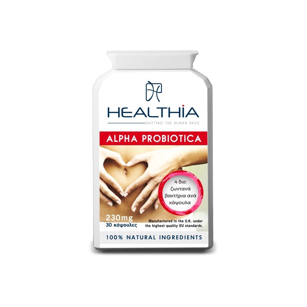 Healthia Alpha Probiotica 230mg 30 κάψουλες