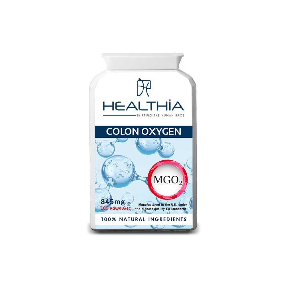 HEALTHIA Colon Oxygen 845mg 100caps