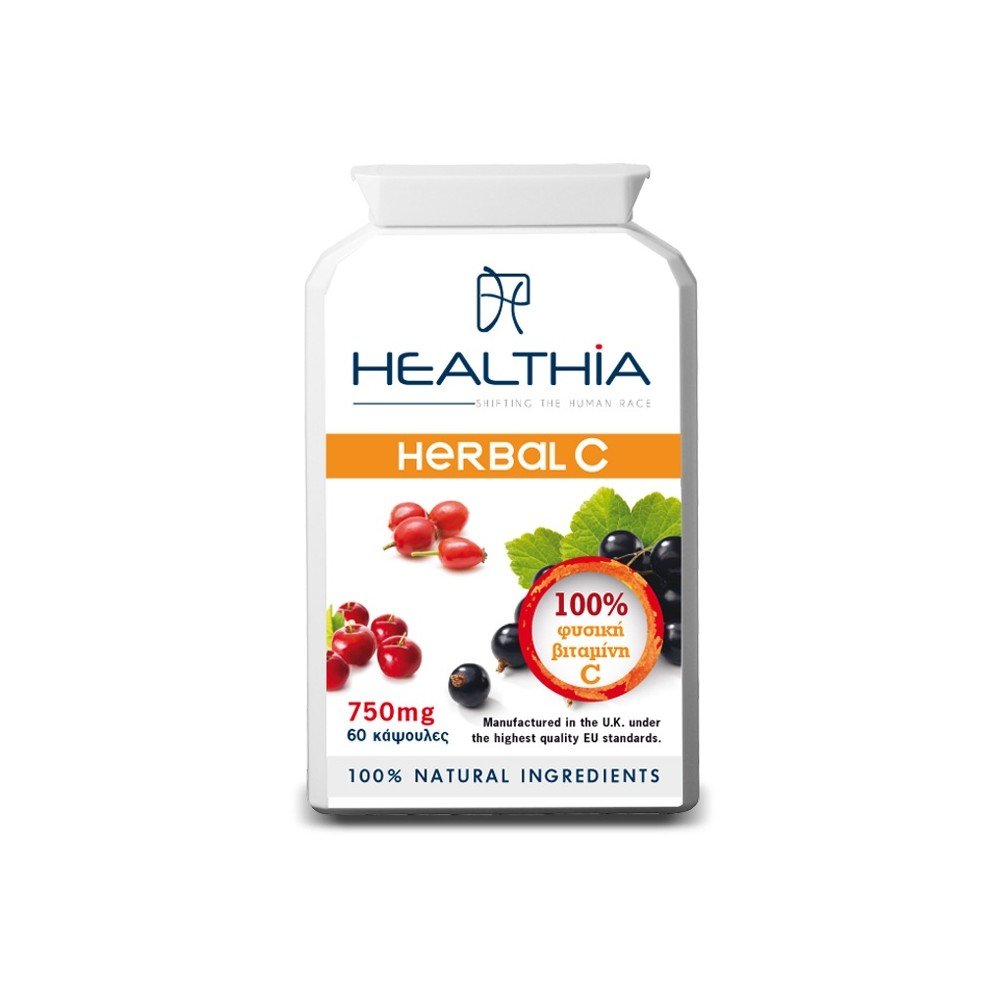 Healthia Herbal-C 750mg 60 κάψουλες