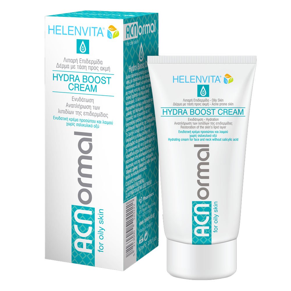 Helenvita ACNormal Hydra Boost Cream, Κρέμα Προσώπου Ελαφριάς Υφής, 60ml