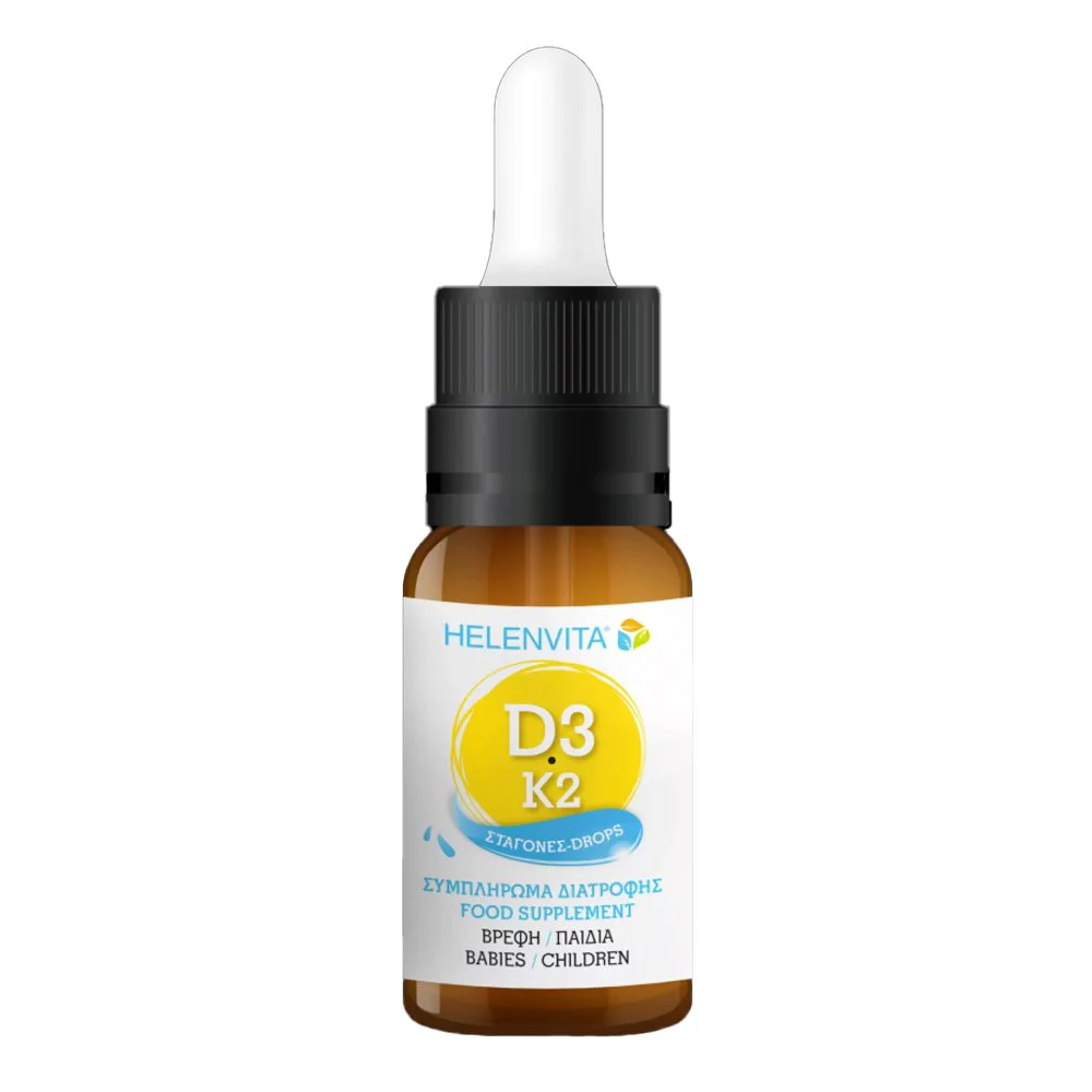 Helenvita D3 & K2 Drops Συμπλήρωμα Διατροφής για Παιδιά, 20ml
