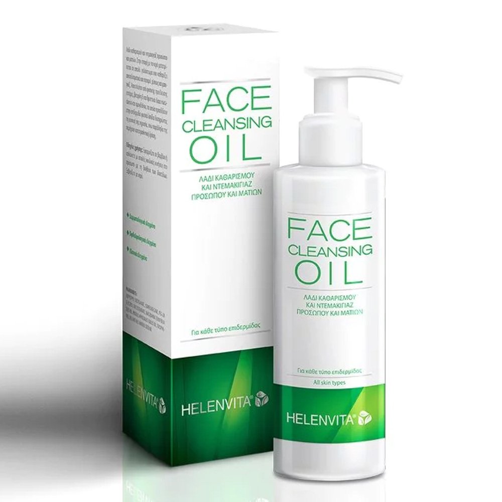 Helenvita Hydration Face Cleansing Oil Λάδι Καθαρισμού και Ντεμακιγιάζ για Πρόσωπο & Μάτια, 200ml