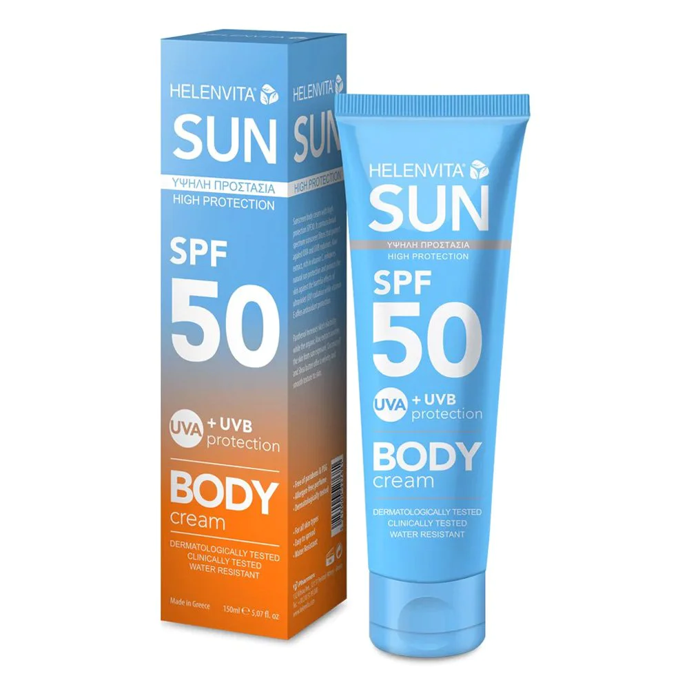Helenvita Sun High Protection Body Cream Αντηλιακή Κρέμα Σώματος Spf50, 150ml Helenvita Sun High Protection Body Cream Αντηλιακή Κρέμα Σώματος Spf50, 150ml