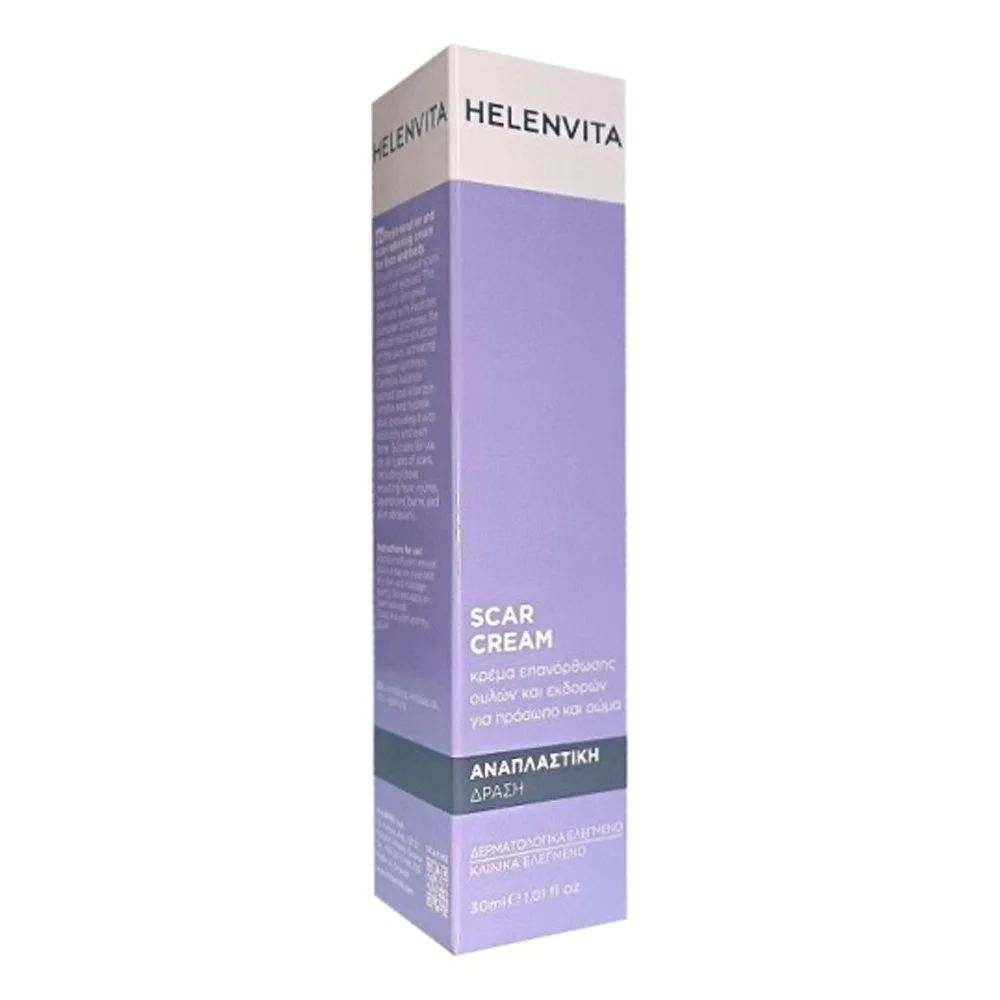 Helenvita Regenerative Action Face & Body Scar Repair Cream Αναπλαστική Κρέμα Προσώπου, 30ml Helenvita Regenerative Action Face & Body Scar Repair Cream Αναπλαστική Κρέμα Προσώπου, 30ml