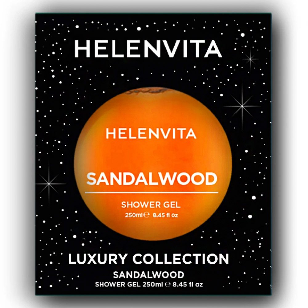 Helenvita Luxury Collection Sandalwood Αφρόλουτρο σε Gel Σανταλόξυλο, 250ml