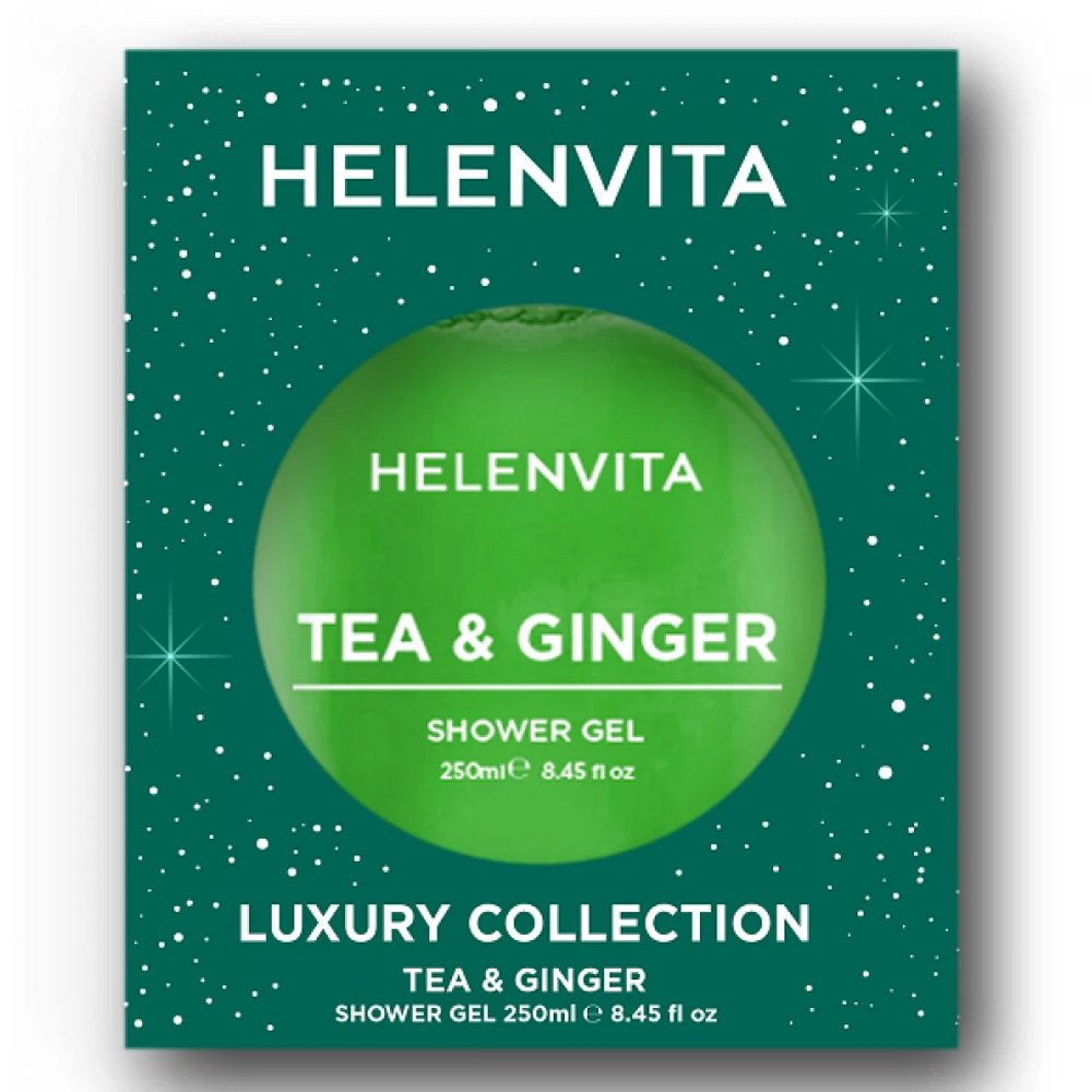 Helenvita Luxury Collection Tea & Ginger Αφρόλουτρο σε Gel Τσάι & Τζίνζερ, 250ml