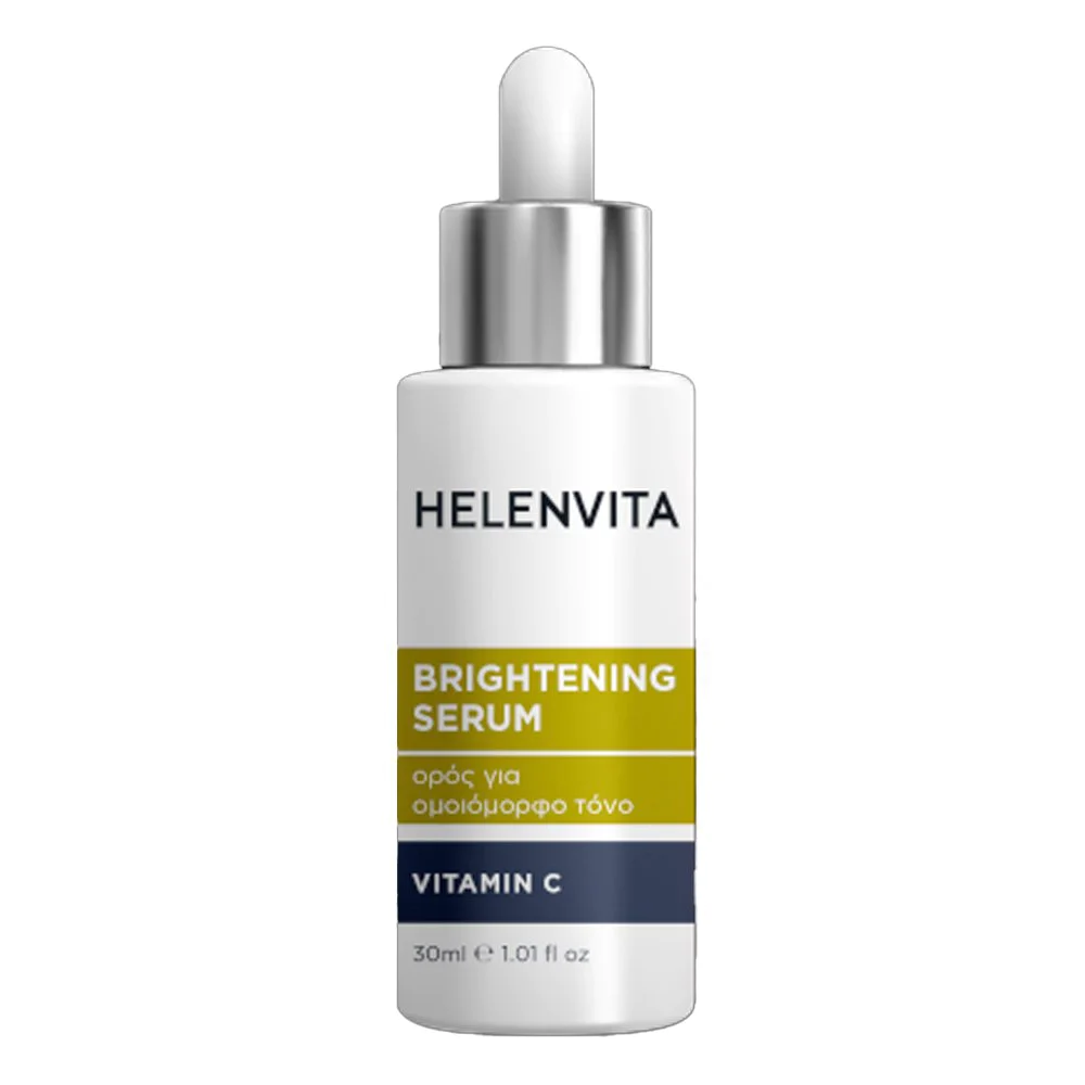 Helenvita Brightening Serum Ορός Προσώπου με Βιταμίνη C για Λάμψη Λεύκανση & Πανάδες, 30ml