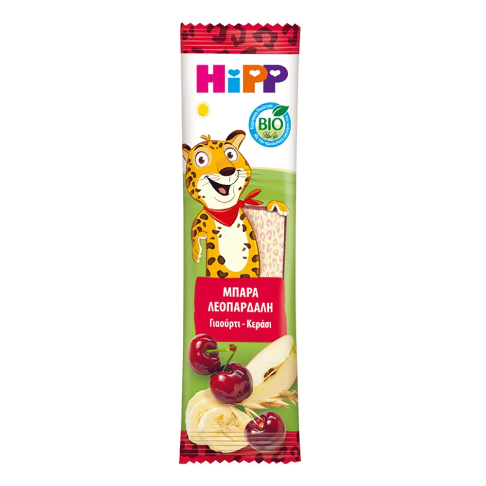 Hipp Παιδική Μπάρα Γιαούρτι Κεράσι Μπανάνα, 23g Hipp Παιδική Μπάρα Γιαούρτι Κεράσι Μπανάνα, 23g