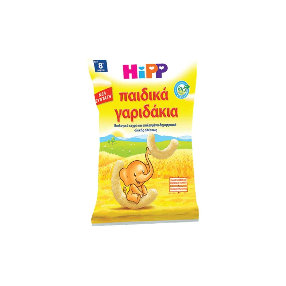 Hipp Παιδικά Γαριδάκια από Κεχρί από τον 8ο μήνα, 30gr
