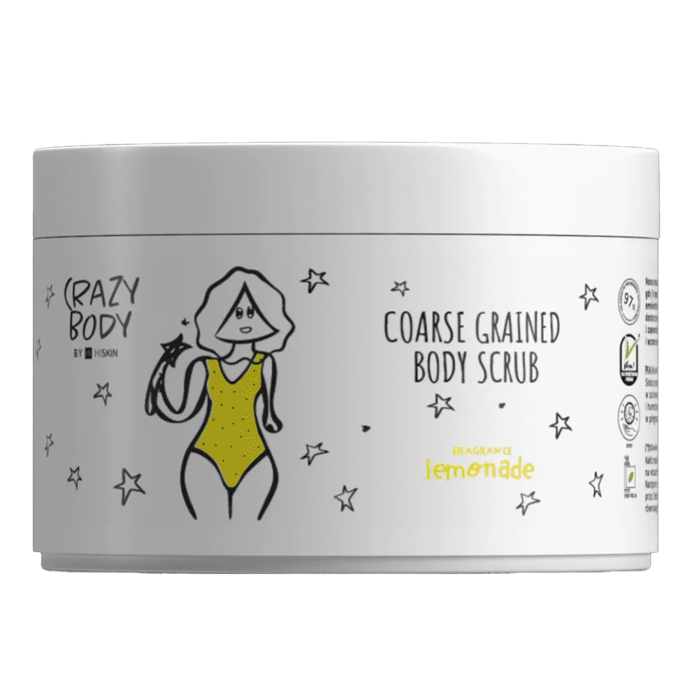 Hiskin Crazy Body Coarse-Grained Peeling Scrub Σώματος Lemonade, 300ml Hiskin Crazy Body Coarse-Grained Peeling Scrub Σώματος Lemonade, 300ml