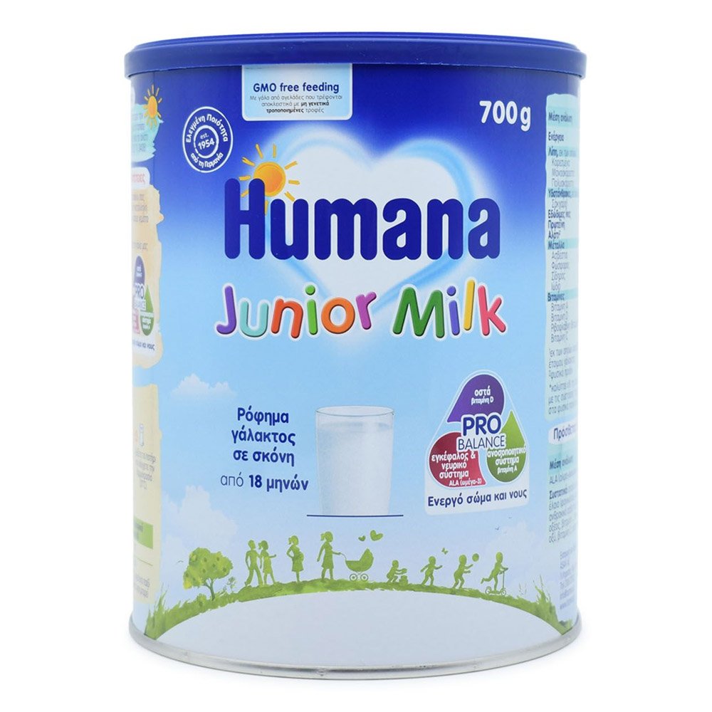 Humana Junior Milk 18M+ Ρόφημα Γάλακτος σε Σκόνη, 700gr