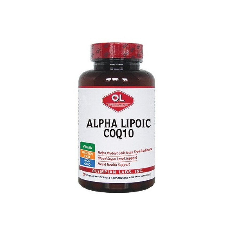 Inpa Olympian Labs Alpha Lipoic Acid Coq10 Συμπλήρωμα Διατροφής για την Καρδιά, 60 κάψουλες