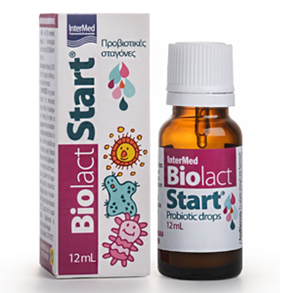 Intermed Biolact Start Προβιοτικές Σταγόνες για Παιδιά, 12ml