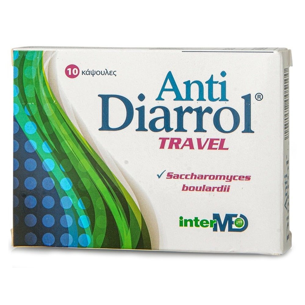 Intermed AntiDiarrol Travel Προβιοτικό, 10κάψουλες
