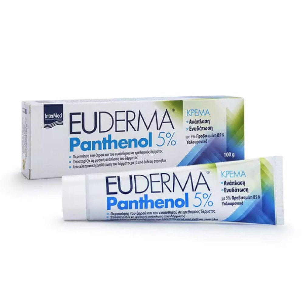 Intermed Euderma Ενυδατική Κρέμα για Ανάπλαση, 100gr