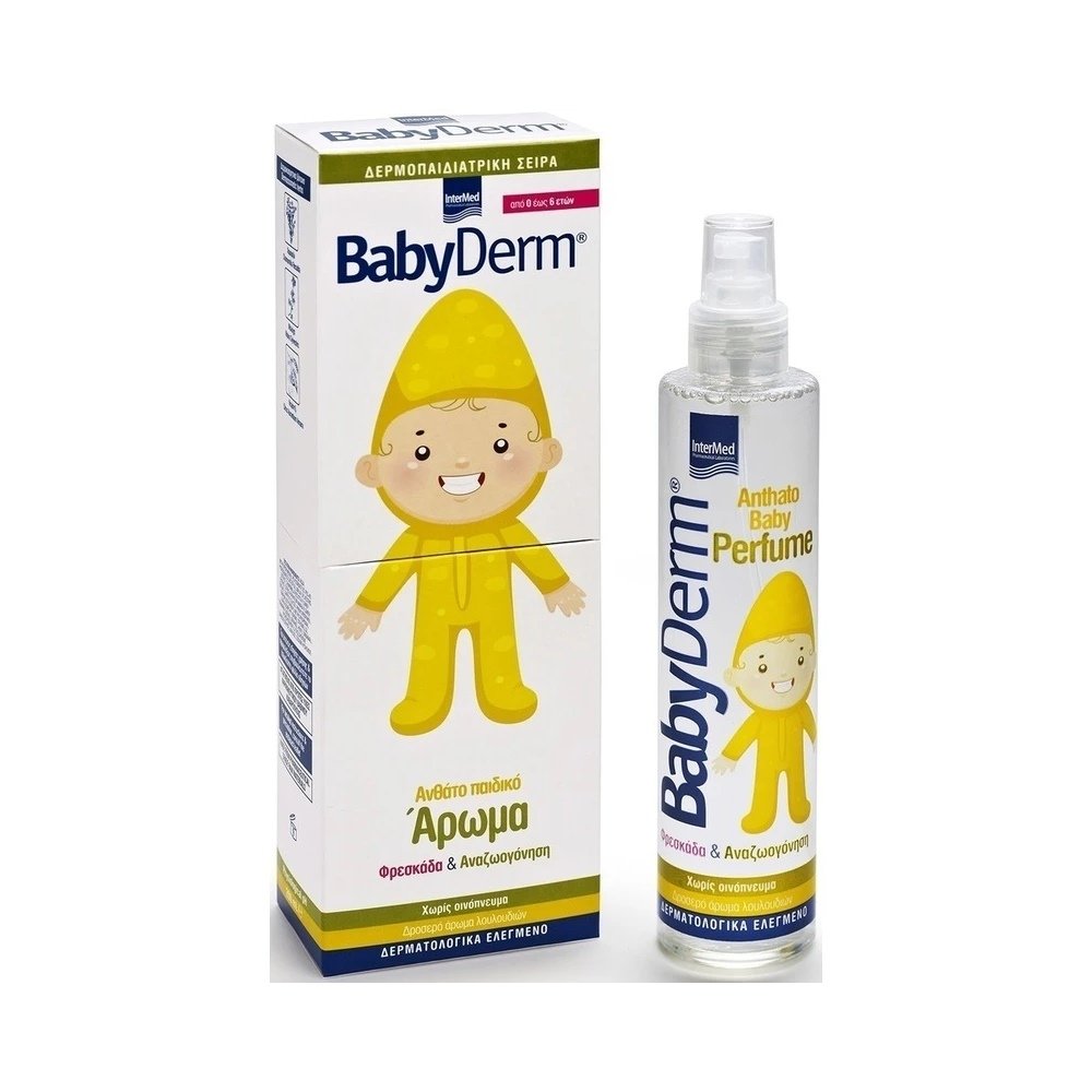 Intermed Babyderm Anthato Παιδικό Άρωμα 0-6 Ετών, 200ml