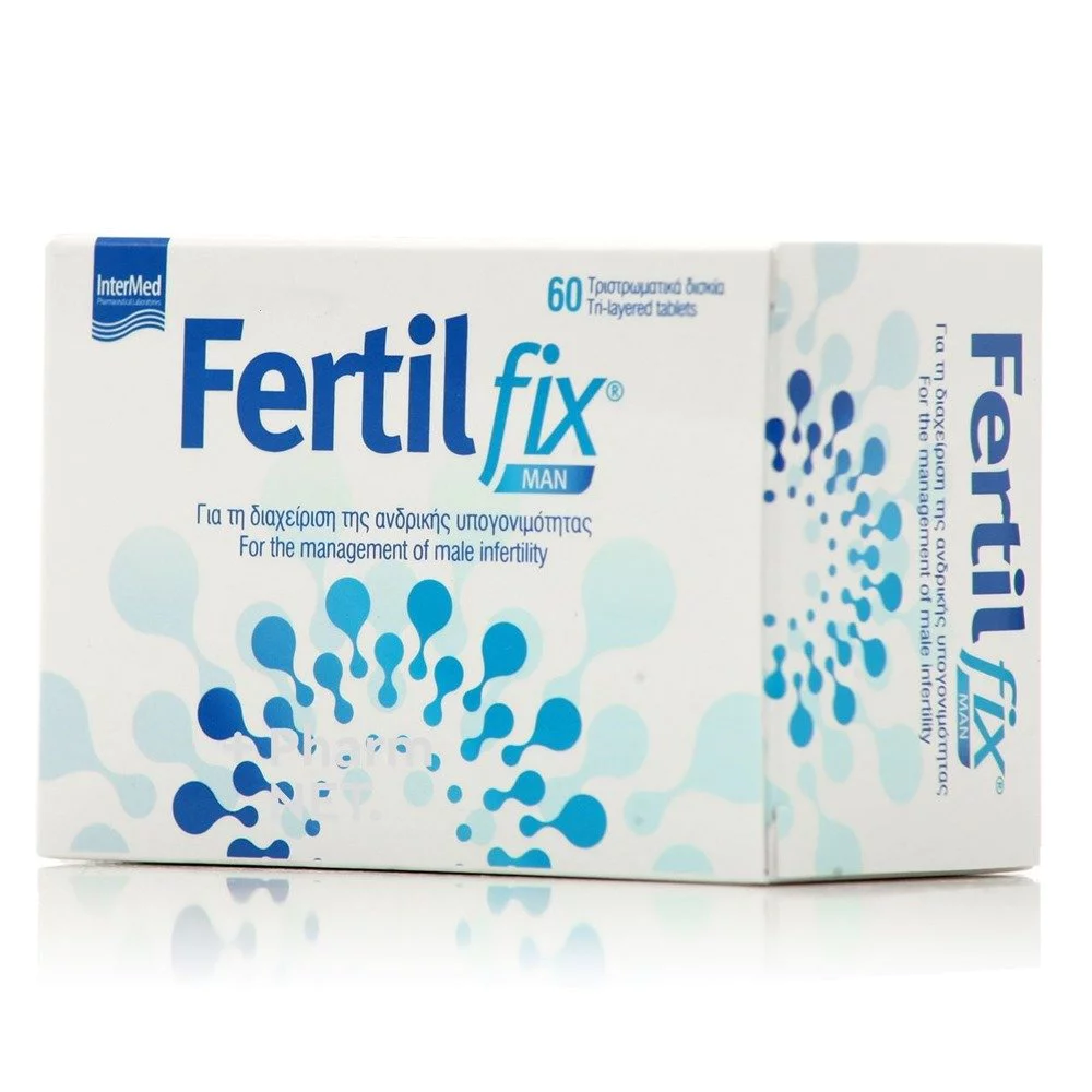 Intermed FertilFix Man για την Ανδρική Υπογονιμότητα, 60 ταμπλέτες
