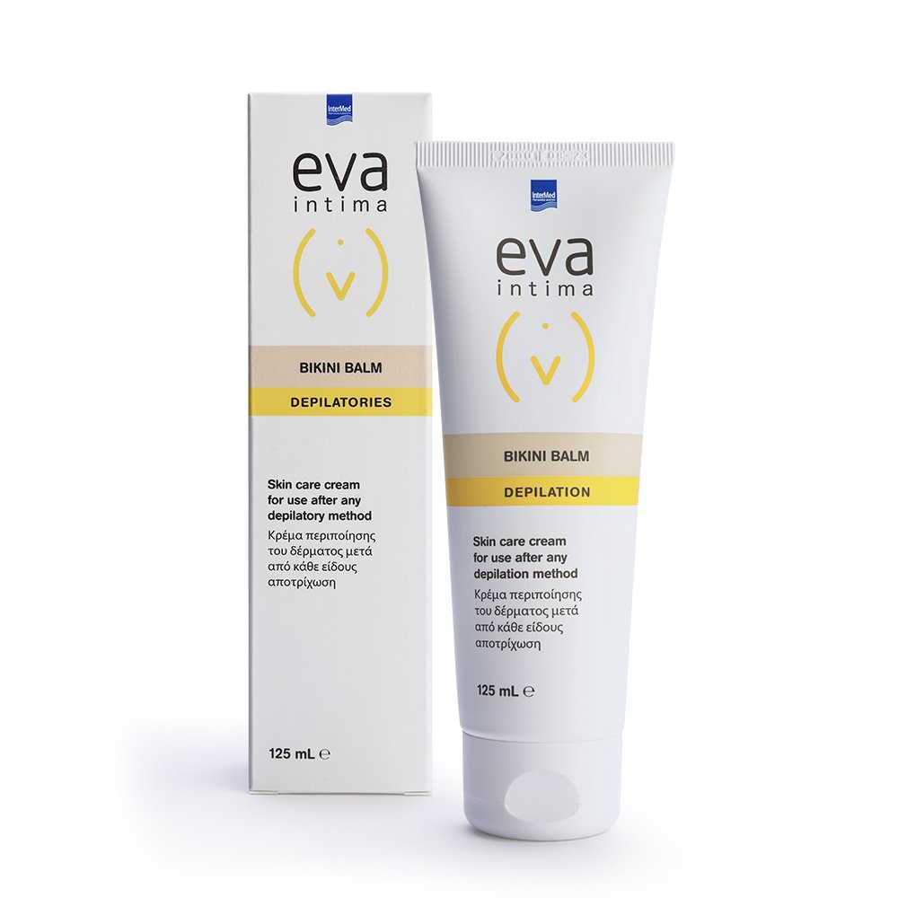Intermed Eva Bikini Balm Κρέμα για την Ανακούφιση & Προστασία του Δέρματος μετά την Αποτρίχωση, 125ml