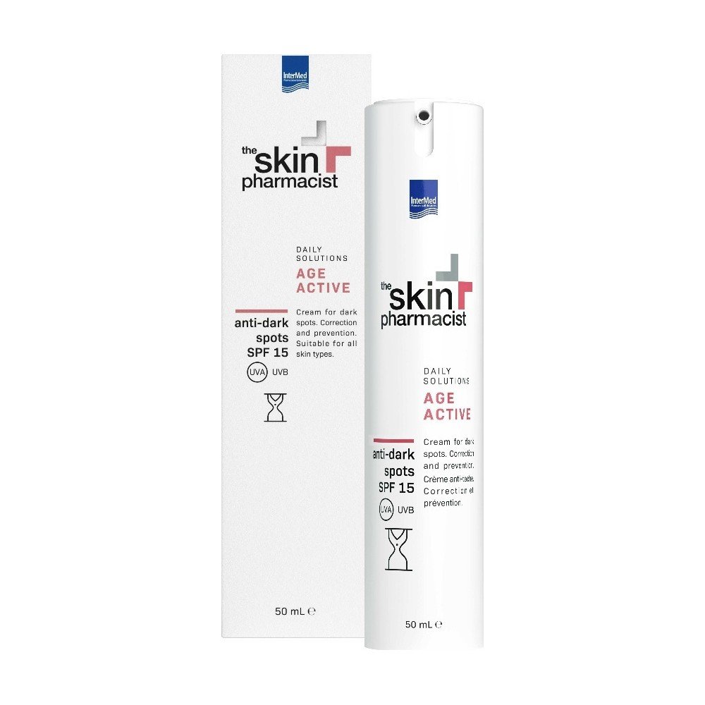 Intermed The Skin Pharmacist Αge Active Anti-Dark Spots SPF15 Κρέμα για τις Δυσχρωμίες & τις Πανάδες, 50ml