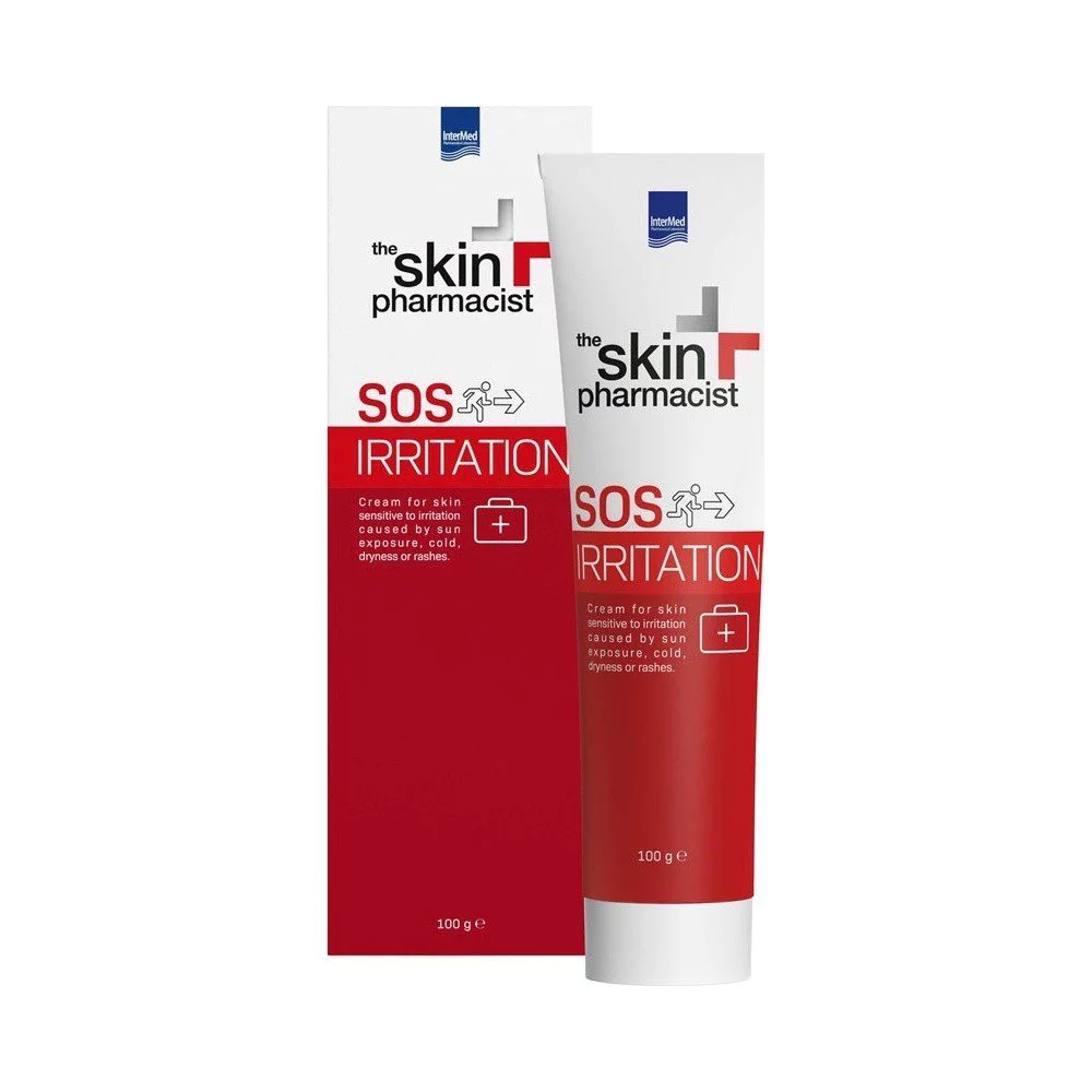 Intermed The Skin Pharmacist SOS Irritation Καταπραϋντική Κρέμα για την Ευαίσθητη Επιδερμίδα, 100gr Intermed The Skin Pharmacist SOS Irritation Καταπραϋντική Κρέμα για την Ευαίσθητη Επιδερμίδα, 100gr