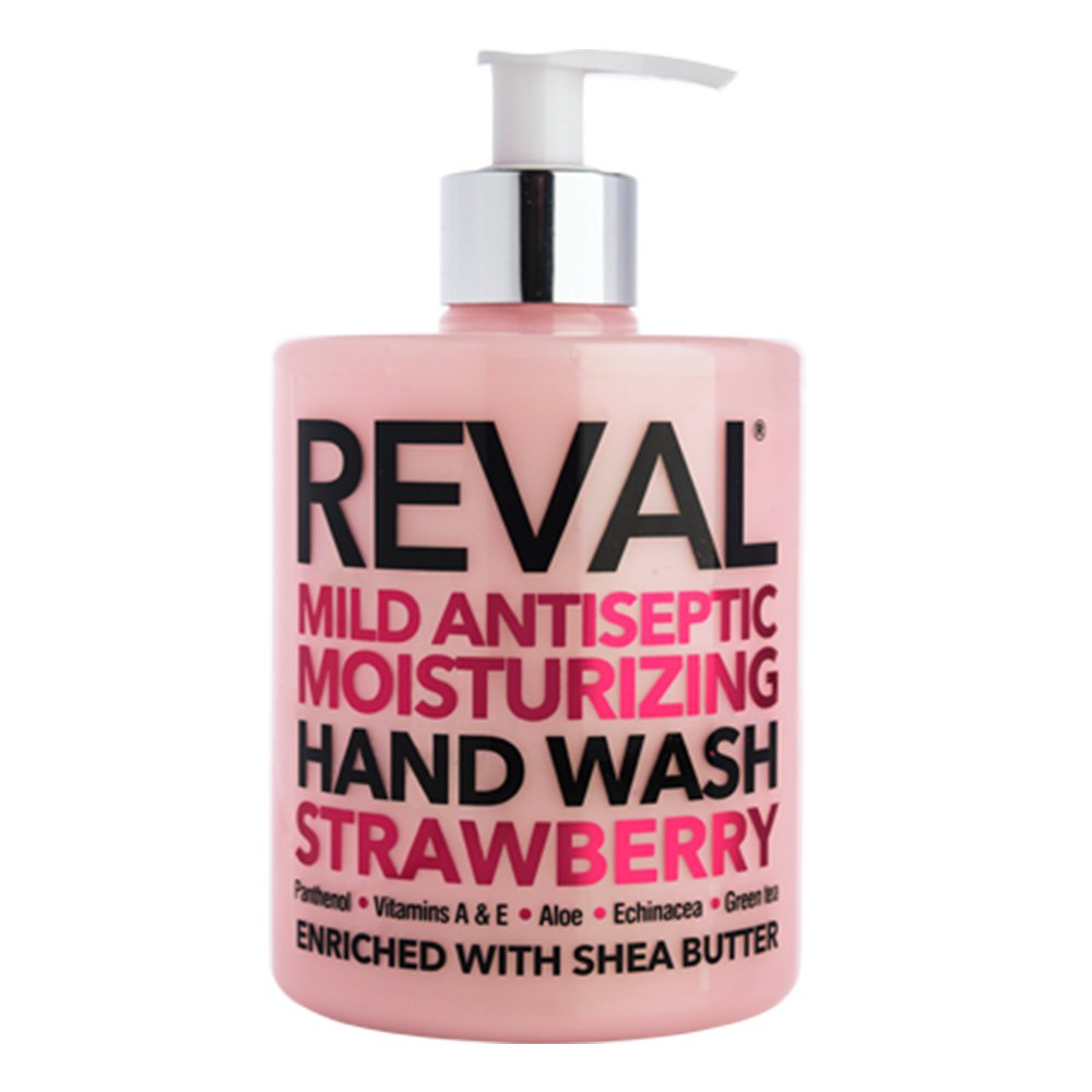 Intermed Reval Mild Antiseptic Moisturizing Hand Wash Strawberry, 500ml