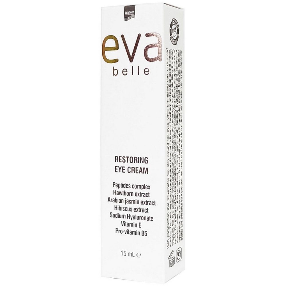 Intermed Eva Belle Restoring Eye Cream Κρέμα Αναζωογόνησης Ματιών, 15ml
