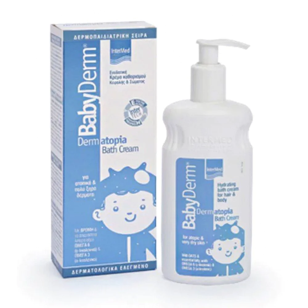 Intermed Babyderm Bath Cream για Δέρμα με Ατοπική Προδιάθεση & Έντονη Ξηρότητα, 300ml Intermed Babyderm Bath Cream για Δέρμα με Ατοπική Προδιάθεση & Έντονη Ξηρότητα, 300ml