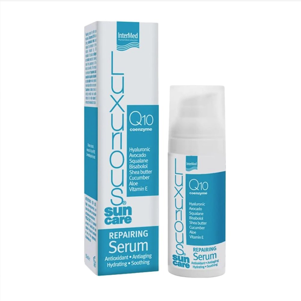 Intermed Luxurius Suncare Q10 Serum Ορός Επανόρθωσης για Μετά τον Ήλιο, 50ml