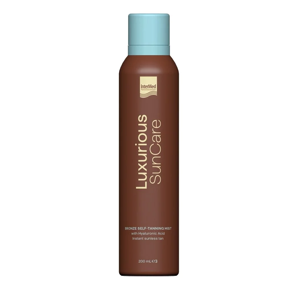 Intermed Luxurious Suncare Self-Tanning Mist Spray Mαυρίσματος, Xωρίς Έκθεση στον Ήλιο, 200ml Intermed Luxurious Suncare Self-Tanning Mist Spray Mαυρίσματος, Xωρίς Έκθεση στον Ήλιο, 200ml